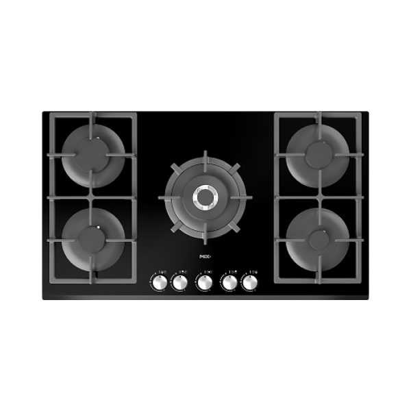 اجاق گاز صفحه ای میکس پلاس مدل G514 (مشکی)