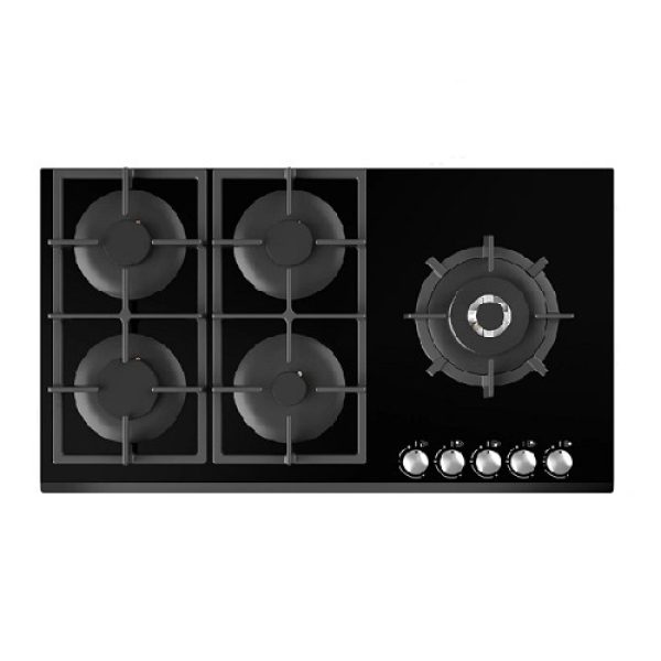 اجاق گاز صفحه ای میکس پلاس مدل G514R (مشکی)