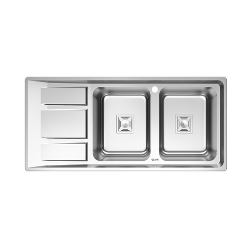 سینک توکار میکس پلاس مدل 8042-S45 راست