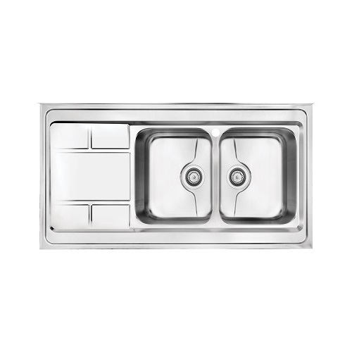سینک روکار میکس پلاس مدل 9052-P راست